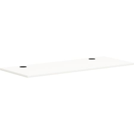 Hon Worksurface, Rectangle, 60"x24", Simply White HONPLRW6024LP1